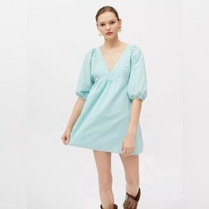green emerald velvet dress NEIWAI Women's Hang Out 2-Way Dress | Teal | Size Small